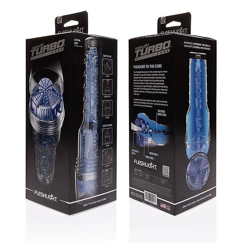 Turbo Core Male Masturbator Blue Ice by Fleshlight - Masturbators and Strokers