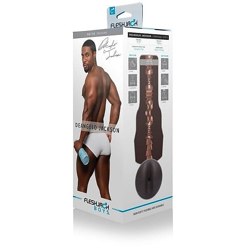 Fleshjack Boys DeAngelo Jackson Mens Masturbator - Masturbators and Strokers