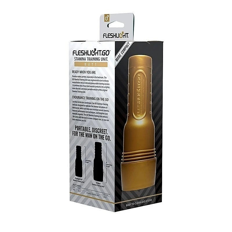GO Stamina Training Unit by Fleshlight - Realistic Butts And Vaginas