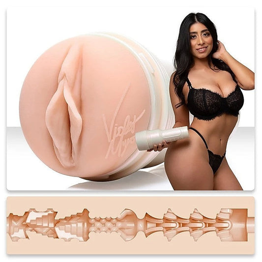 Violet Myers Waifu Realistic Pleasure Male Stroker - Fleshlight Male Masturbators