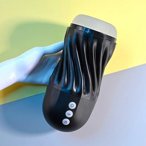 Playboy Pleasure Solo Vibrating Male Masturbator by Evolved - Masturbators and Strokers