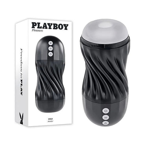 Playboy Pleasure Solo Vibrating Male Masturbator by Evolved - Masturbators and Strokers