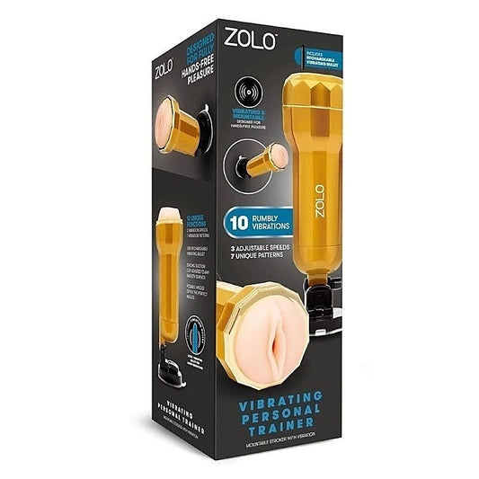 Zolo Personal Trainer Vagina Stroker with Suction Mount - Masturbators and Strokers
