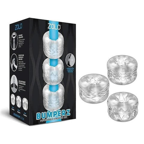 Zolo Bumperz Dual-Sided Stroker by Xgen Products - Masturbators and Strokers