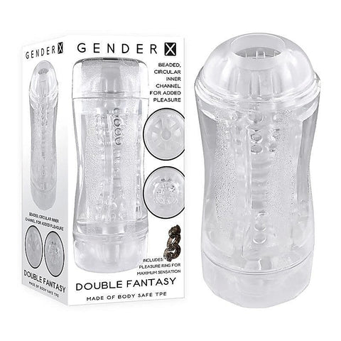 Dual-Ended Vibrating Transparent Massager by Evolved - Masturbators and Strokers