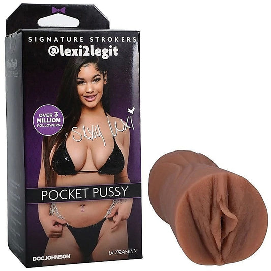 UltraSkyn Sexy LexiPocket Pussy by Doc Johnson - Masturbators and Strokers