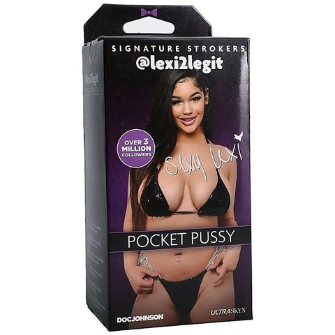 UltraSkyn Sexy LexiPocket Pussy by Doc Johnson - Masturbators and Strokers