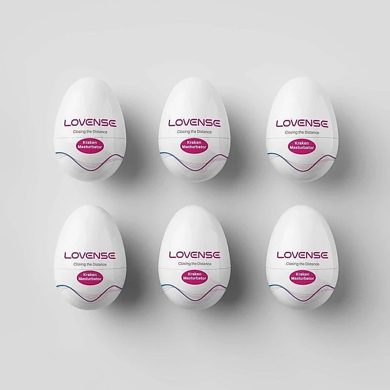 Kraken Stretchable Male Masturbator Egg by Lovense - Masturbators and Strokers
