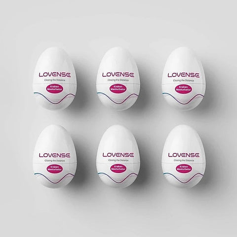 Kraken Stretchable Male Masturbator Egg by Lovense - Masturbators and Strokers