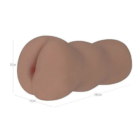 Tong-Ggo Black Angel Double Layer Anal Stroker by Kokos - Realistic Butts And Vaginas