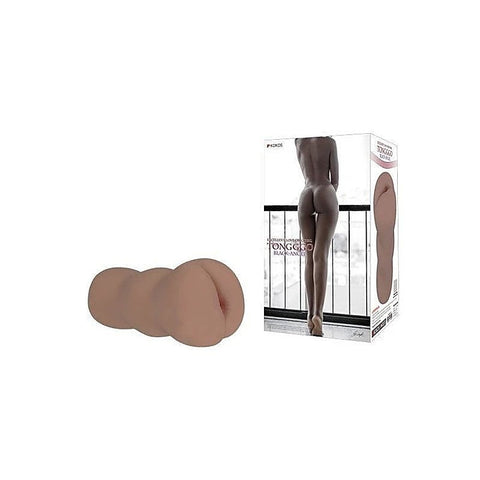 Tong-Ggo Black Angel Double Layer Anal Stroker by Kokos - Realistic Butts And Vaginas