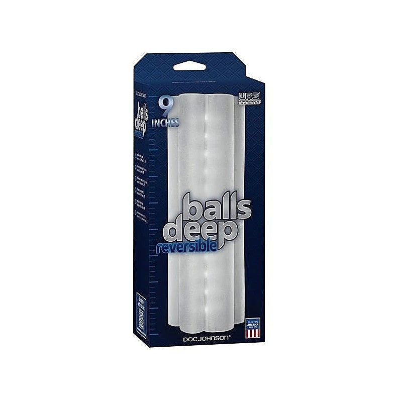 Balls Deep UR3 9 Stroker Reversible by Doc Johnson - Masturbators and Strokers