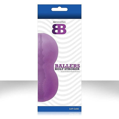 Ballers Bolt Stroker Dual Ended Masturbator by NS Novelties - Masturbators and Strokers