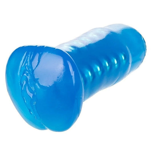 Basic Essentials Beaded Male Pleasure Masturbator - Masturbators and Strokers