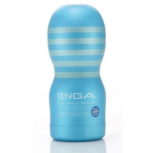 Deep Throat Cool Male Masturbator Cup by Tenga - Masturbators and Strokers
