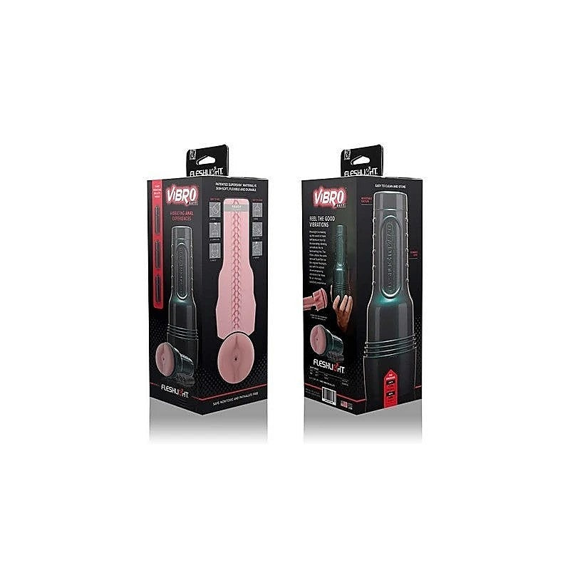 Fleshjack Vibro Pink Bottom by Fleshlight - Masturbators and Strokers