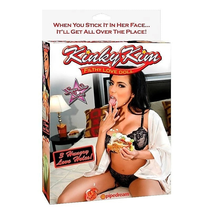 Kinky Kim Filthy Inflatable Love Doll by Pipedream - Love Dolls