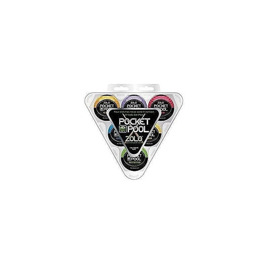 Zolo Pocket Pool Triangle 6 Pack by Xgen Products - Masturbators and Strokers