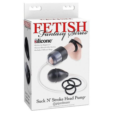 Suck N Stroke Penis Head Pump by Pipedream Products - Masturbators and Strokers