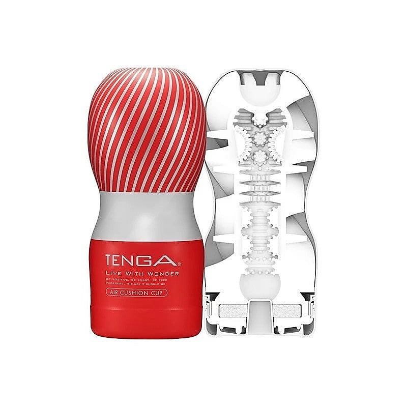Professional-Grade Air Cushion Cup by Tenga - Masturbators and Strokers