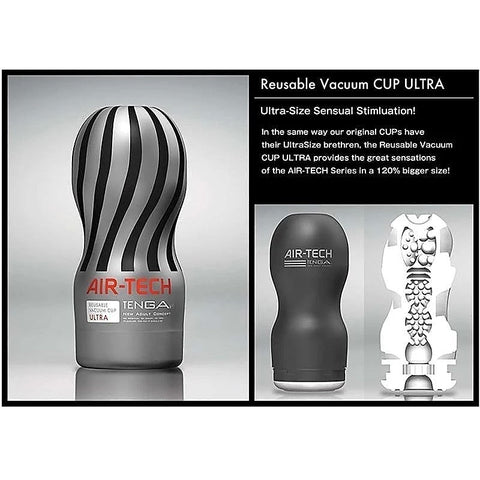 Air-Tech Re-Usable Vacuum Cup by Tenga - Masturbators and Strokers