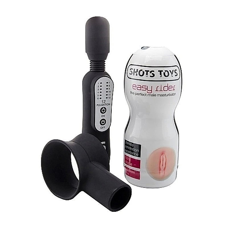 Premium Twizzle Masturbator Kit by Shots Toys - Masturbators and Strokers