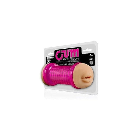 Cum Explosion 8 Inch Dual Pleasure Masturbator - Fleshlight Male Masturbators