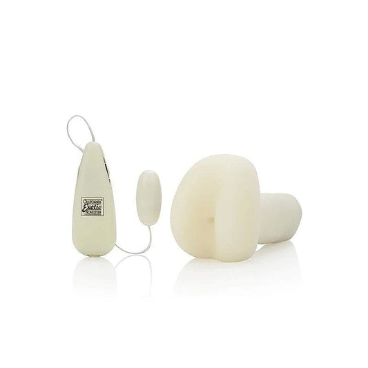 Glow-in-the-Dark Life Like Back Door Stroker by CalExotics - Masturbators and Strokers