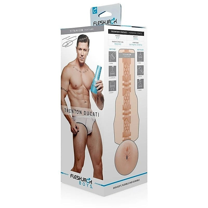 Trenton Ducati Titanium Masturbator by Fleshlight - Fleshlight Male Masturbators