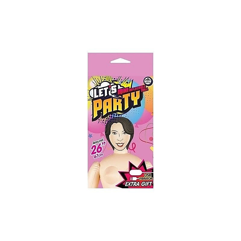 Let's Party Mini Vibrating Doll Laura by NANMA Corporation - Love Dolls