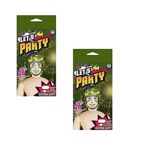 Let's Party Mini Vibrating Doll Ryan by NANMA Corporation - Love Dolls