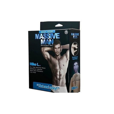 Massive Man Inflatable Doll Mike L by NANMA Corporation - Love Dolls