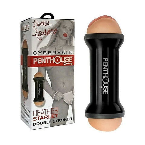 Premium Heather Starlet Double Stroker by Topco - Masturbators and Strokers
