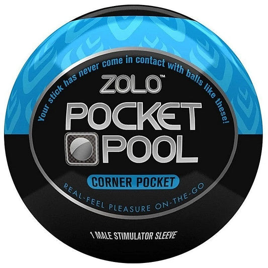 Zolo Pocket Pool Corner Pocket Masturbator - Masturbators and Strokers