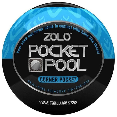 Zolo Pocket Pool Single Corner Pocket by Xgen Products - Masturbators and Strokers