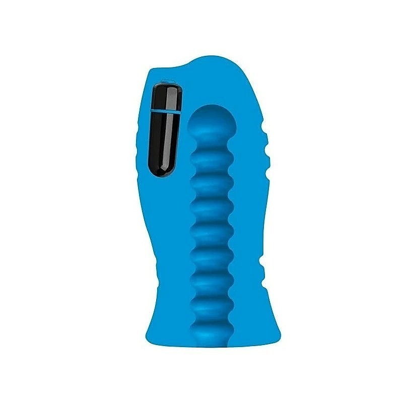 Optimale Vibrating Stroker Thick Ribs by Doc Johnson - Masturbators and Strokers