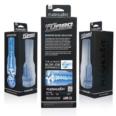 Fleshlight Turbo Thrust Realistic Male Masturbator with Triple Entry Design - Fleshlight Male Masturbators