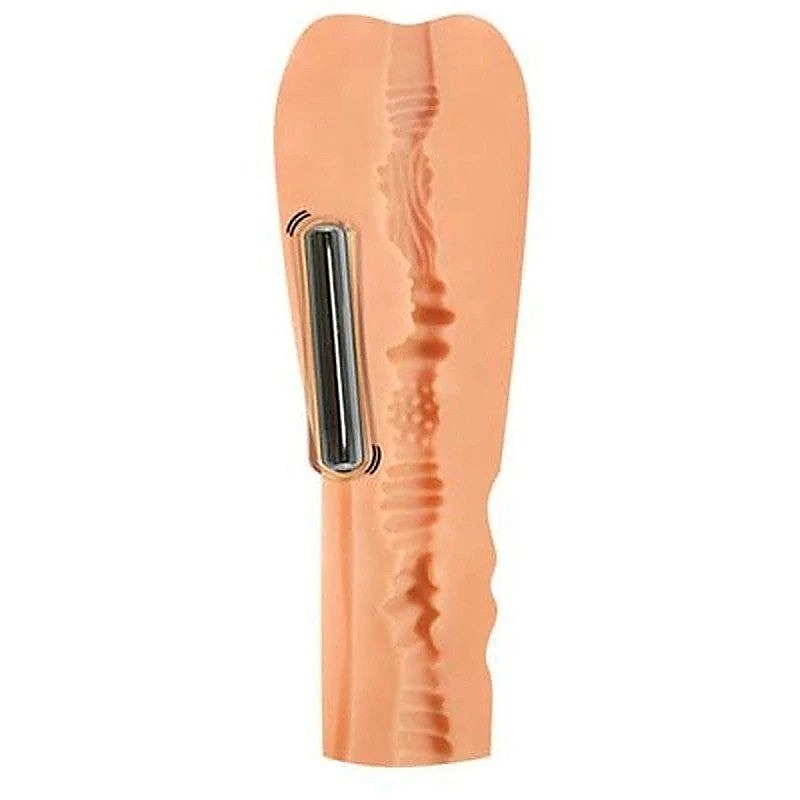 Penthouse Deluxe Vibrating Cyberskin Stroker by Topco - Realistic Butts And Vaginas