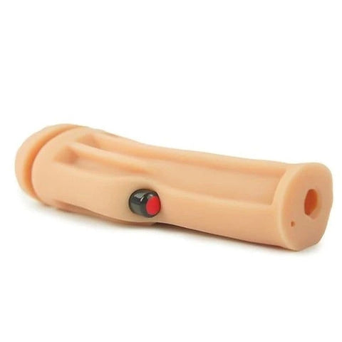 Penthouse Deluxe Cyberskin Vibrating Stroker by Topco - Masturbators and Strokers