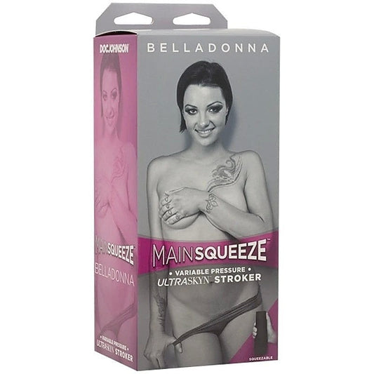 Main Squeeze Belladonna Pussy Vanilla by Doc Johnson - Realistic Butts And Vaginas