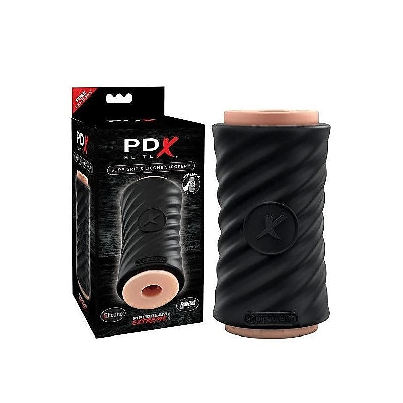 PDX Elite Sure Grip Realistic Stroker by Pipedream Products - Realistic Butts And Vaginas