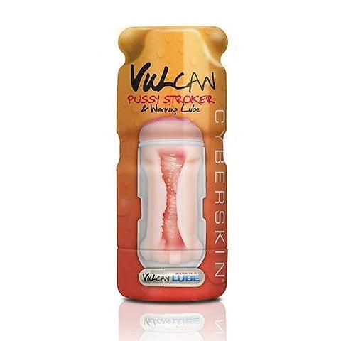 Premium Cyberskin Vulcan Pussy Stroker by Topco - Masturbators and Strokers
