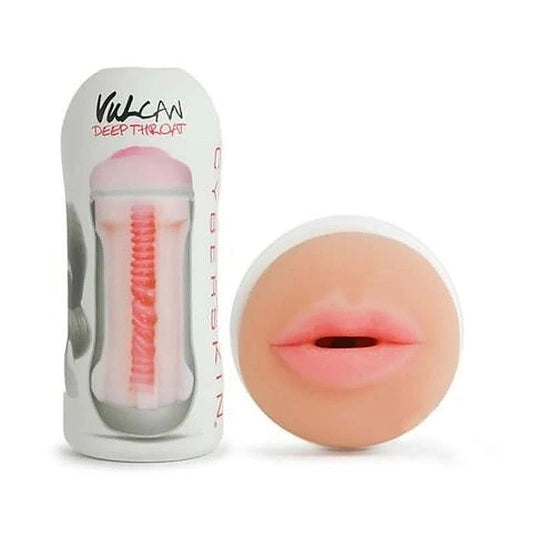 Cyberskin Vulcan Deep Throat Cream by Topco - Masturbators and Strokers