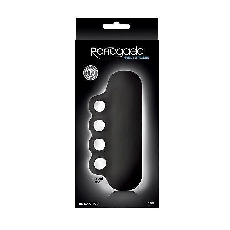 Renegade Handy Stroker Black by NS Novelties - Masturbators and Strokers