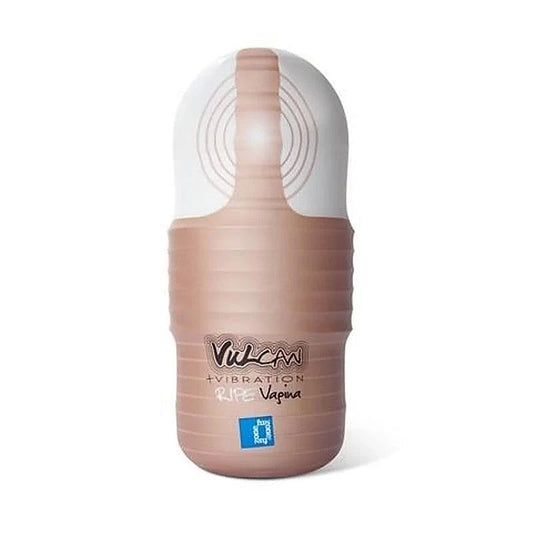 Vulcan Love Skin Masturbator Ripe Vagina + Vibe by Topco - Masturbators and Strokers