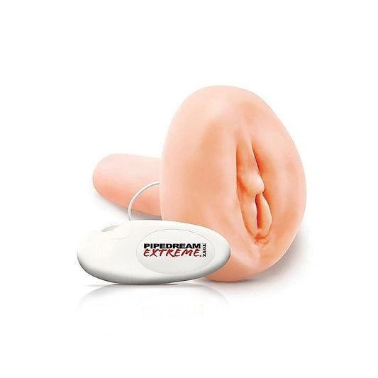 Pipedream Extreme Vibrating Freshman Fuckhole Masturbator - Masturbators and Strokers