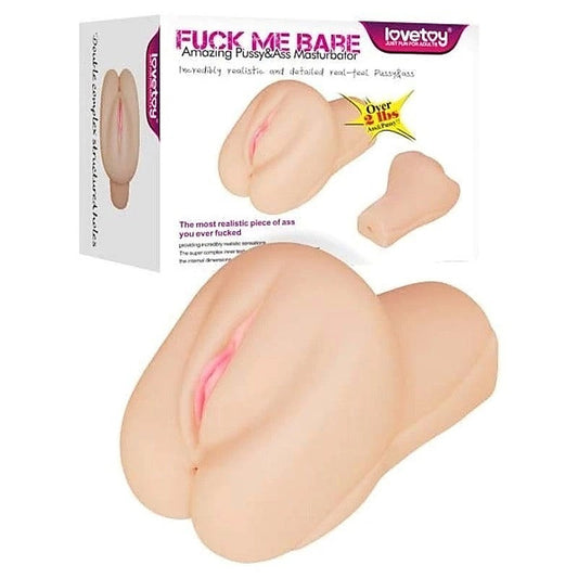Fuck Me Bare Amazing Pussy and Ass by Lovetoy - Masturbators and Strokers