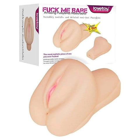 Fuck Me Bare Amazing Pussy and Ass by Lovetoy - Masturbators and Strokers