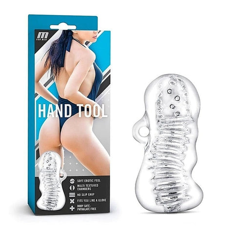 Premium M for Men Hand Tool by Blush Novelties - Masturbators and Strokers
