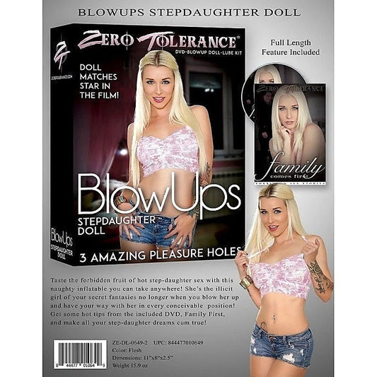 Zero Tolerance BlowUps Stepdaughter Love Doll by Evolved - Love Dolls